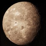 The moon <b>Oberon</b>